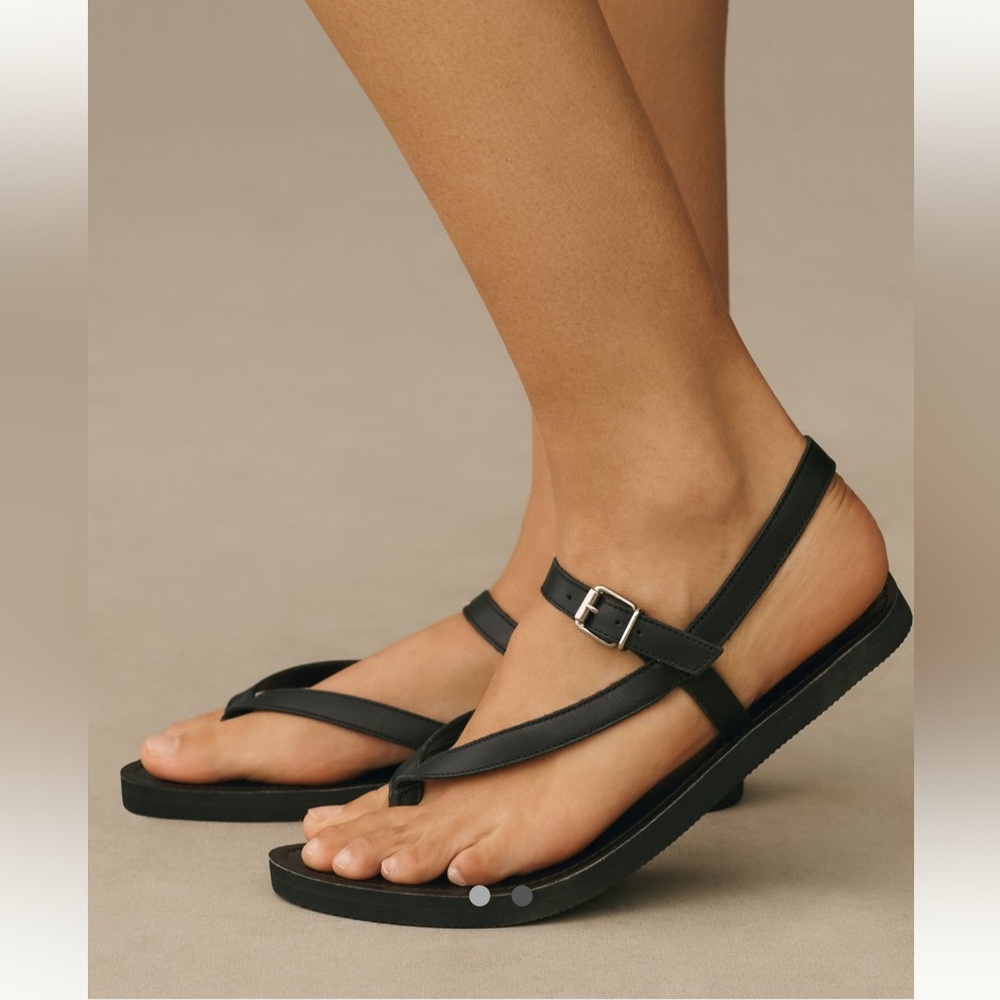 Pilcro Black Women's Sandals